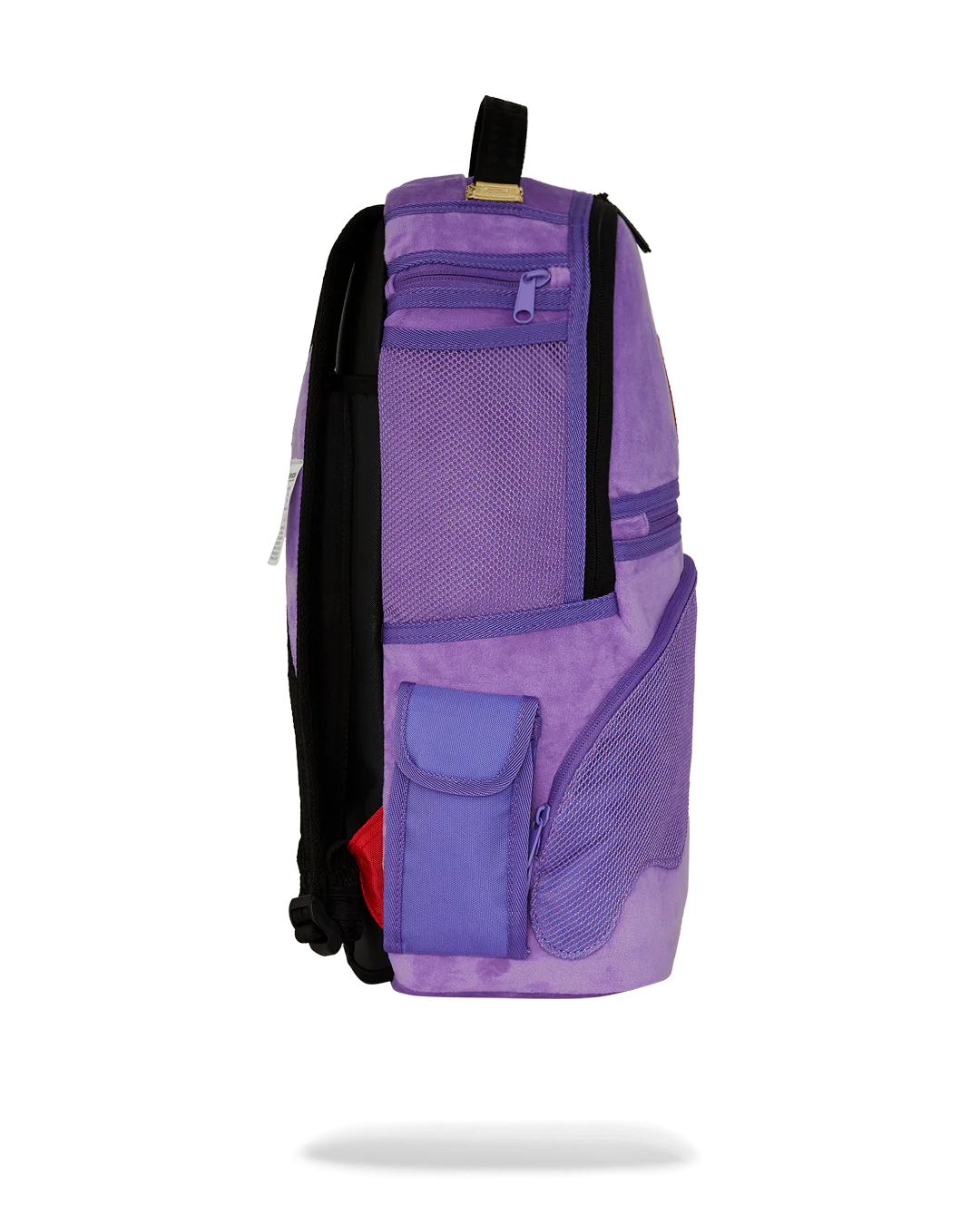 Sprayground - Nooo Way!!! A Reversible Backpack - Purple Velour To Og Sharks In Paris Backpack