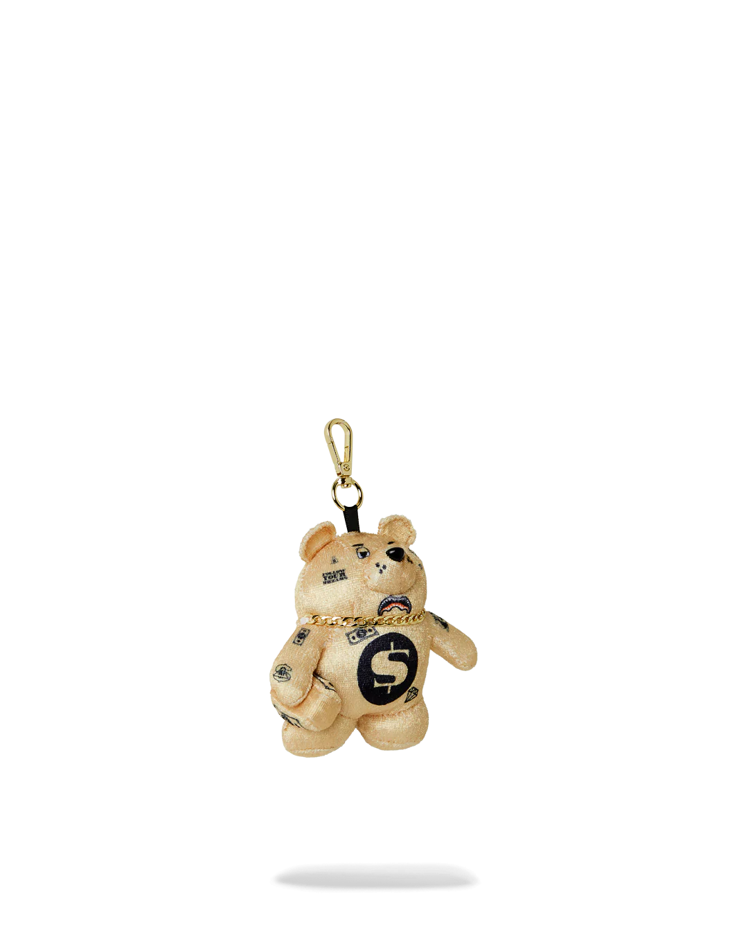 Sprayground -Goldrush Bear Keychain