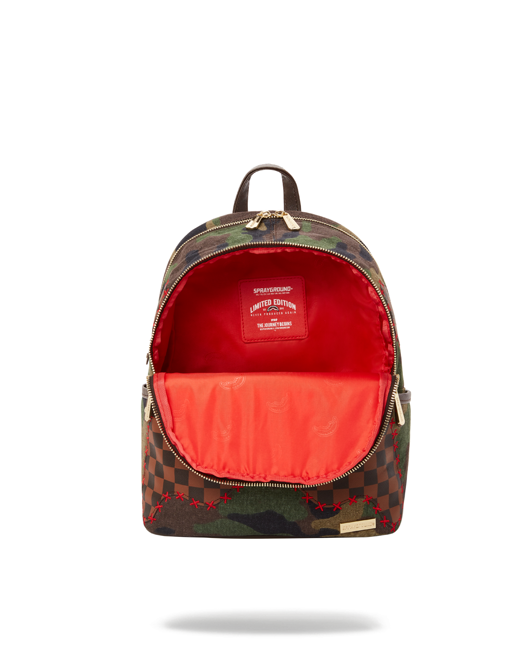 Sprayground Camo Mini Backpack