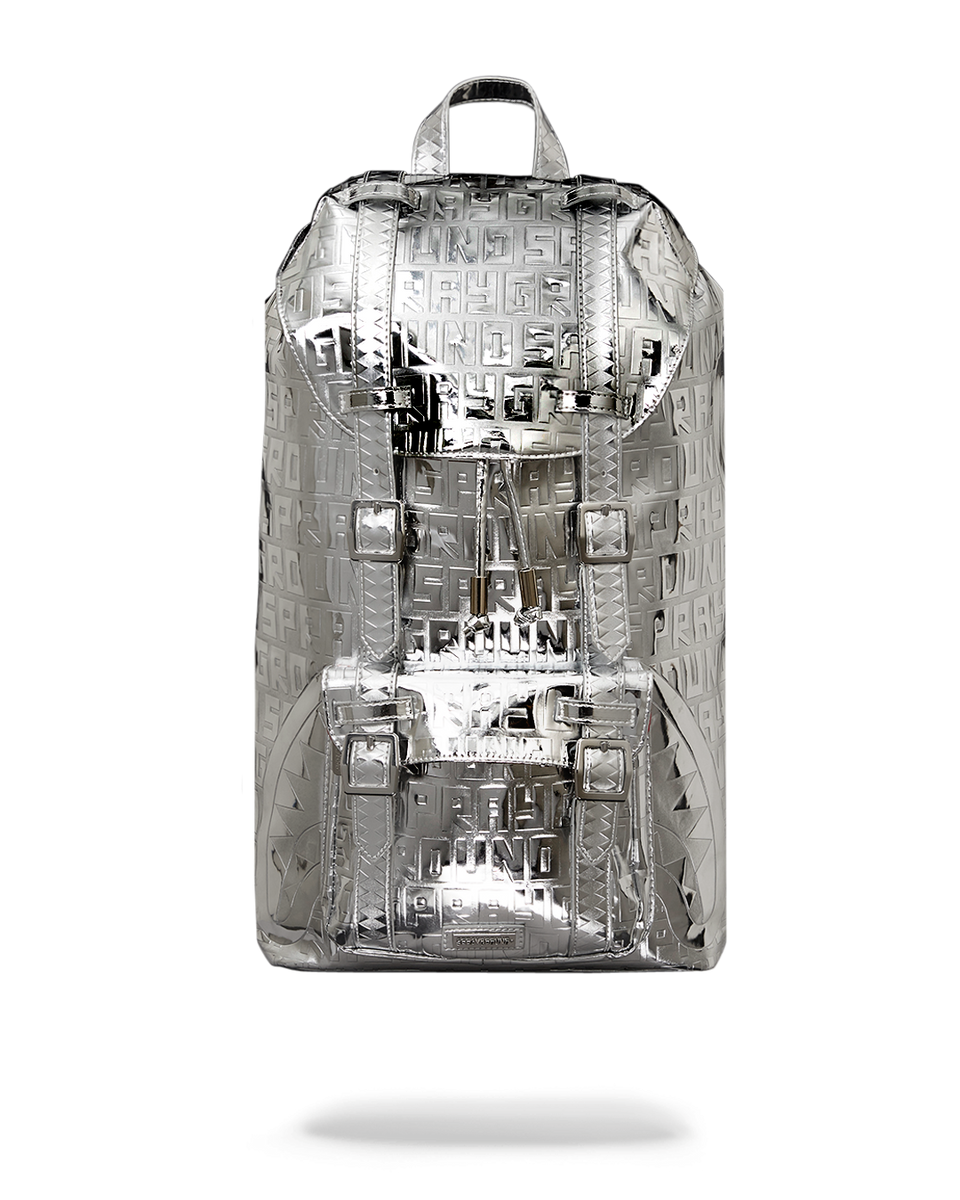 SPRAYGROUND FUTURE TITAN (METALLIC) HILLS BACKPACK LIMITED EDITION SOLDOUT *NWT* FUTURE TITAN (METALLIC) HILLS BACKPACK – SPRAYGROUND® main image 2