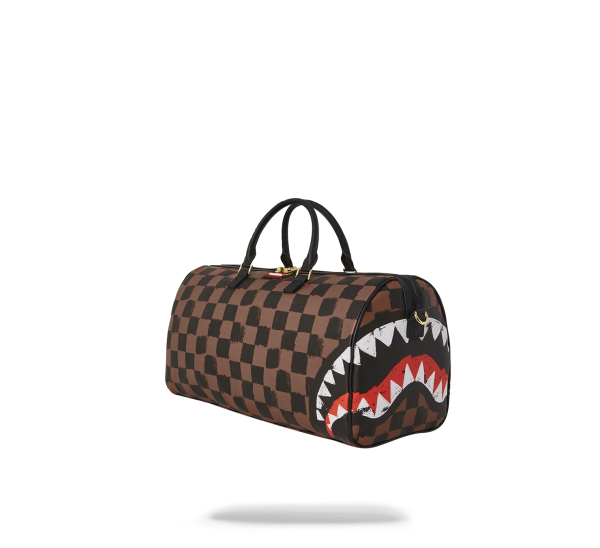 Sprayground SHARKS IN PAINT LARGE DUFFLE – kicksby3y