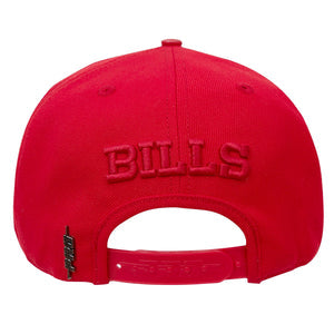 Pro Standard Buffalo Bills Classic Triple Red Wool Snapback Hat
