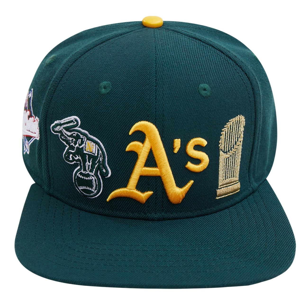 Pro Standard- Oakland Athletics City Double Front Logo Snapback Hats