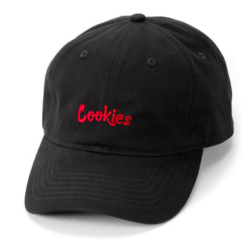 Cookies Original Logo Black Dad Cap