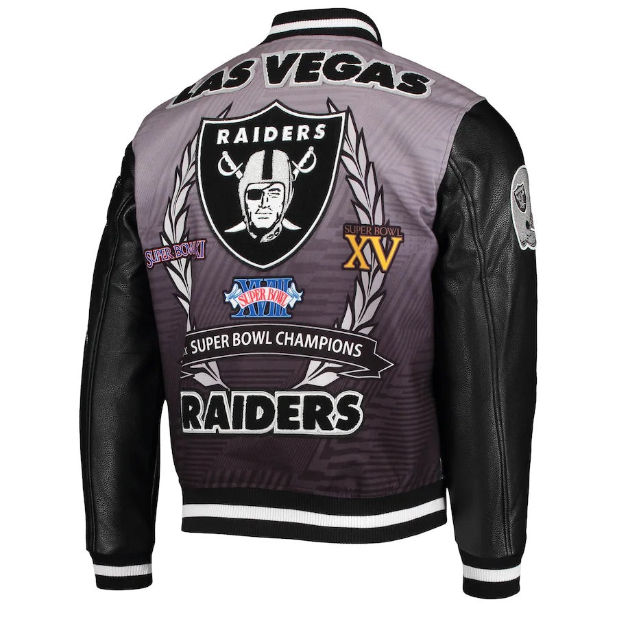 Pro Standard Las Vagas Raiders Varsity Jackets